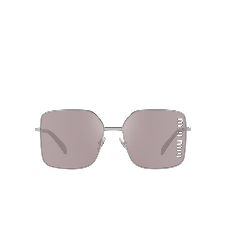 Miu Miu MU 51YS Sunglasses 1BC03V silver - 1/3