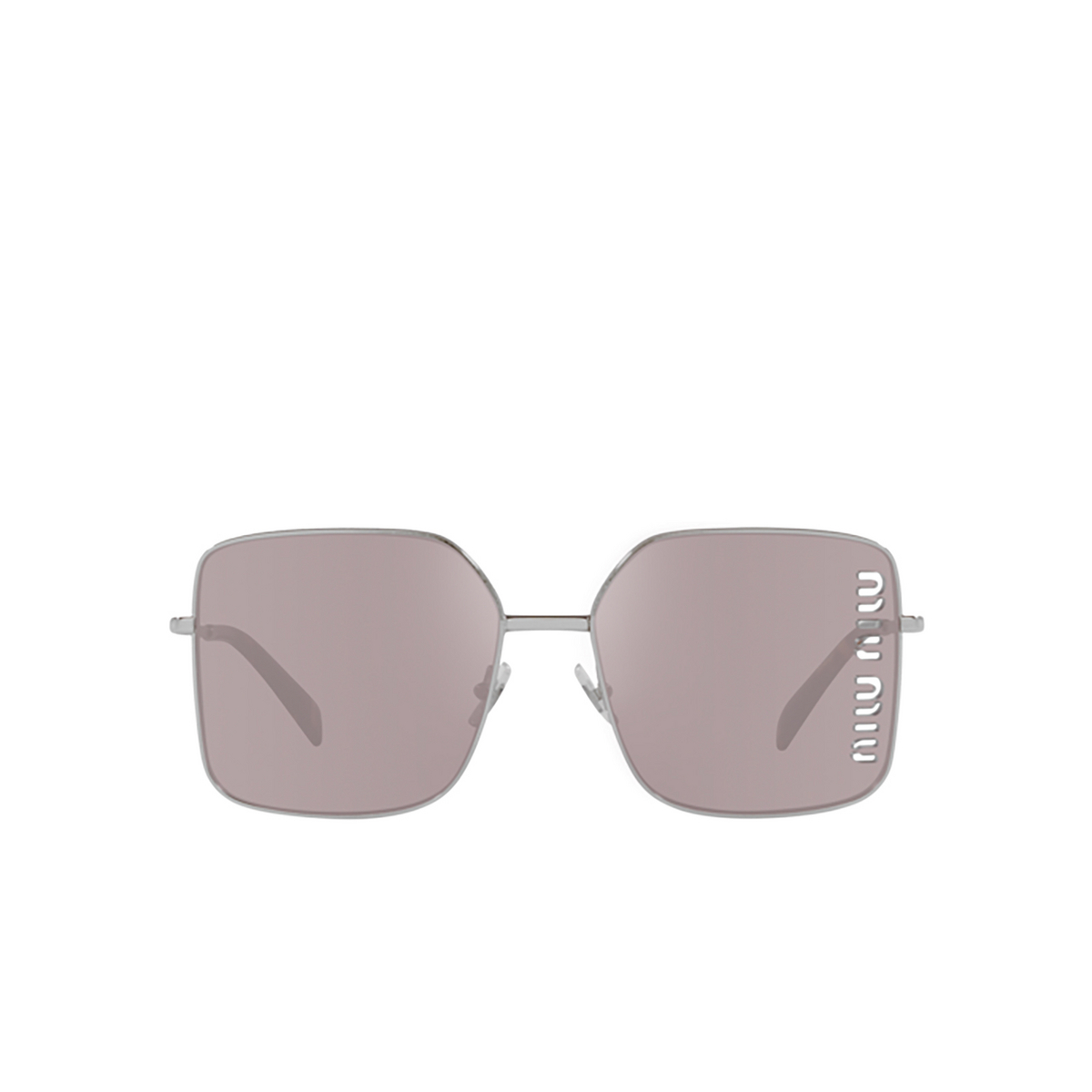 Miu Miu MU 51YS Sunglasses 1BC03V Silver - 1/4