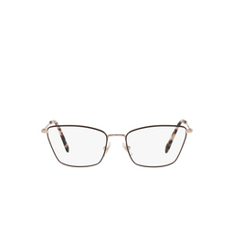 Miu Miu® Cat-eye Eyeglasses: MU 52SV color Brown 3311O1.