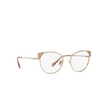Miu Miu MU 52TV Korrektionsbrillen ZVN1O1 pale gold - Produkt-Miniaturansicht 2/4