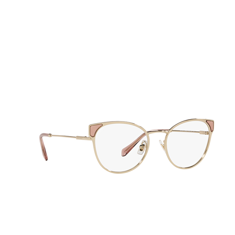Miu Miu MU 52TV Korrektionsbrillen ZVN1O1 pale gold - 2/4