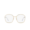Miu Miu MU 52WS Sunglasses 5AK08N gold - product thumbnail 1/3