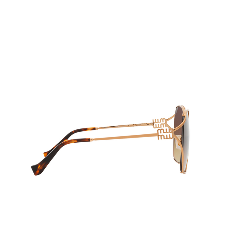 Gafas de sol Miu Miu MU 52WS 7OE6S1 brass - 3/3