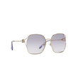 Miu Miu MU 52WS Sunglasses ZVN07S pale gold - product thumbnail 2/3