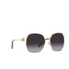 Miu Miu MU 52WS Sunglasses ZVN5D1 pale gold - product thumbnail 2/3