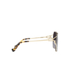 Miu Miu MU 52WS Sunglasses ZVN5D1 pale gold - product thumbnail 3/3