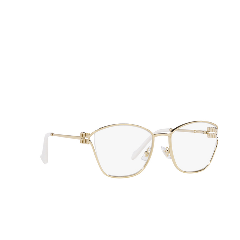 Miu Miu MU 53UV Eyeglasses ZVN1O1 pale gold - 2/3