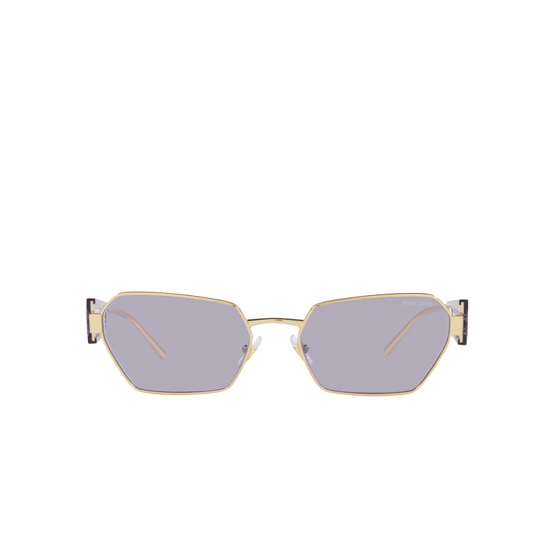 Miu Miu MU 53WS Sunglasses ZVN05S pale gold - 1/3
