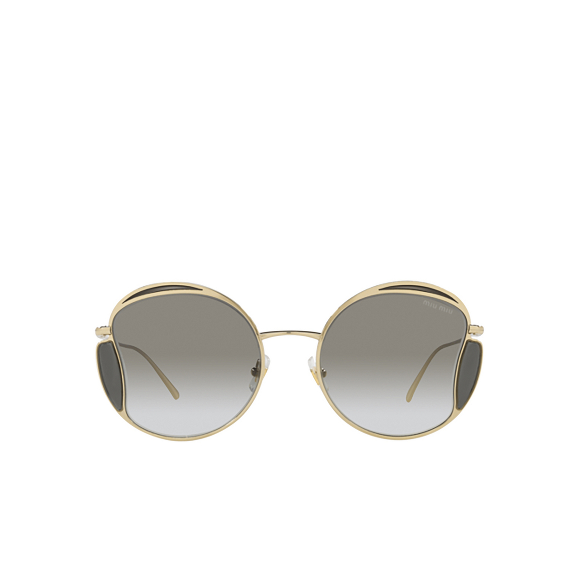 Miu Miu MU 56XS Sunglasses 5AK0A7 Gold - front view