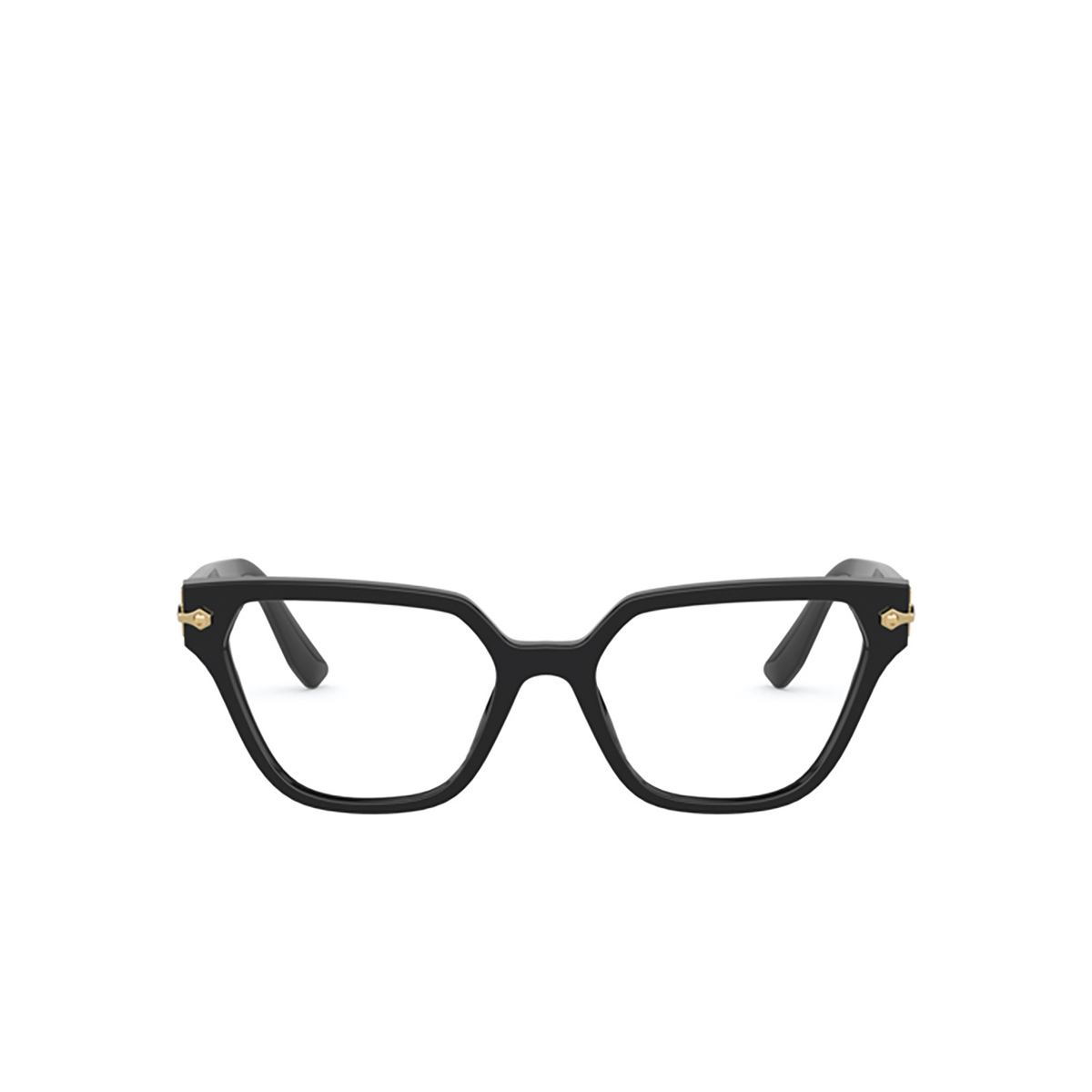 Miu Miu SPECIAL PROJECT Eyeglasses 1AB1O1 Black - front view