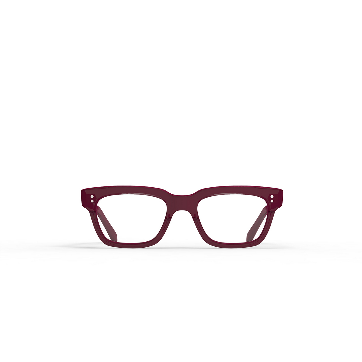 Mr. Leight® Square Eyeglasses: Ashe C color Roxbury-gunmetal Rxbry-gm - front view.