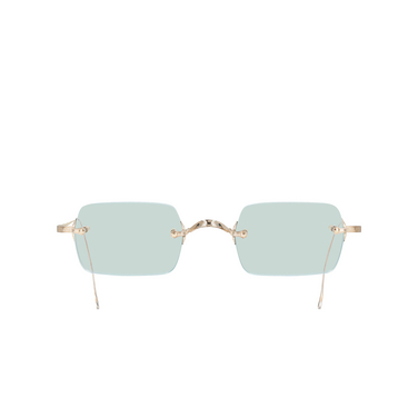 Mr. Leight BANZAI S Sunglasses 12KWG/GRNWSH 12k white gold - front view