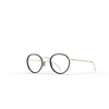 Mr. Leight BILLIE C Eyeglasses BK-12KG black-12k white gold - product thumbnail 2/3