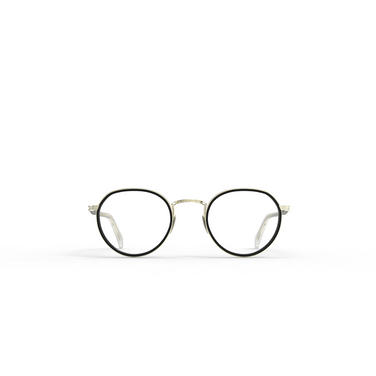 Mr. Leight BILLIE C Eyeglasses bk-12kg black-12k white gold - front view