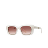 Gafas de sol Mr. Leight CARMAN S POR-M12KG/MVG porcelain-matte 12k white gold - Miniatura del producto 2/3