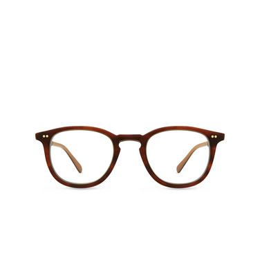 Mr. Leight COOPERS C Eyeglasses mhla-atg matte honey laminate-antique gold - front view