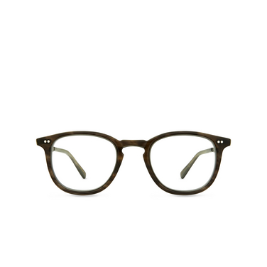 Mr. Leight COOPERS C Eyeglasses ola-pw olive laminate-pewter - front view