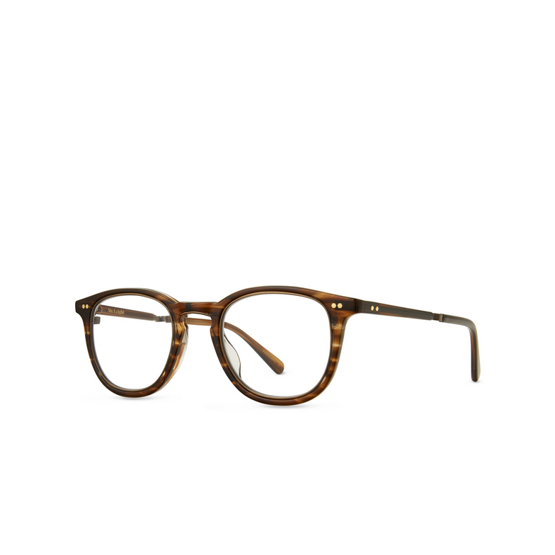 Mr. Leight COOPERS C Eyeglasses TOB-ATG tobacco-antique gold - 2/3