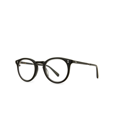 Mr. Leight CROSBY C Eyeglasses BK-PW black-pewter - three-quarters view