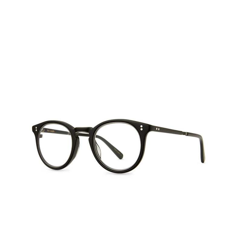 Mr. Leight CROSBY C Eyeglasses BK-PW black-pewter - 2/3