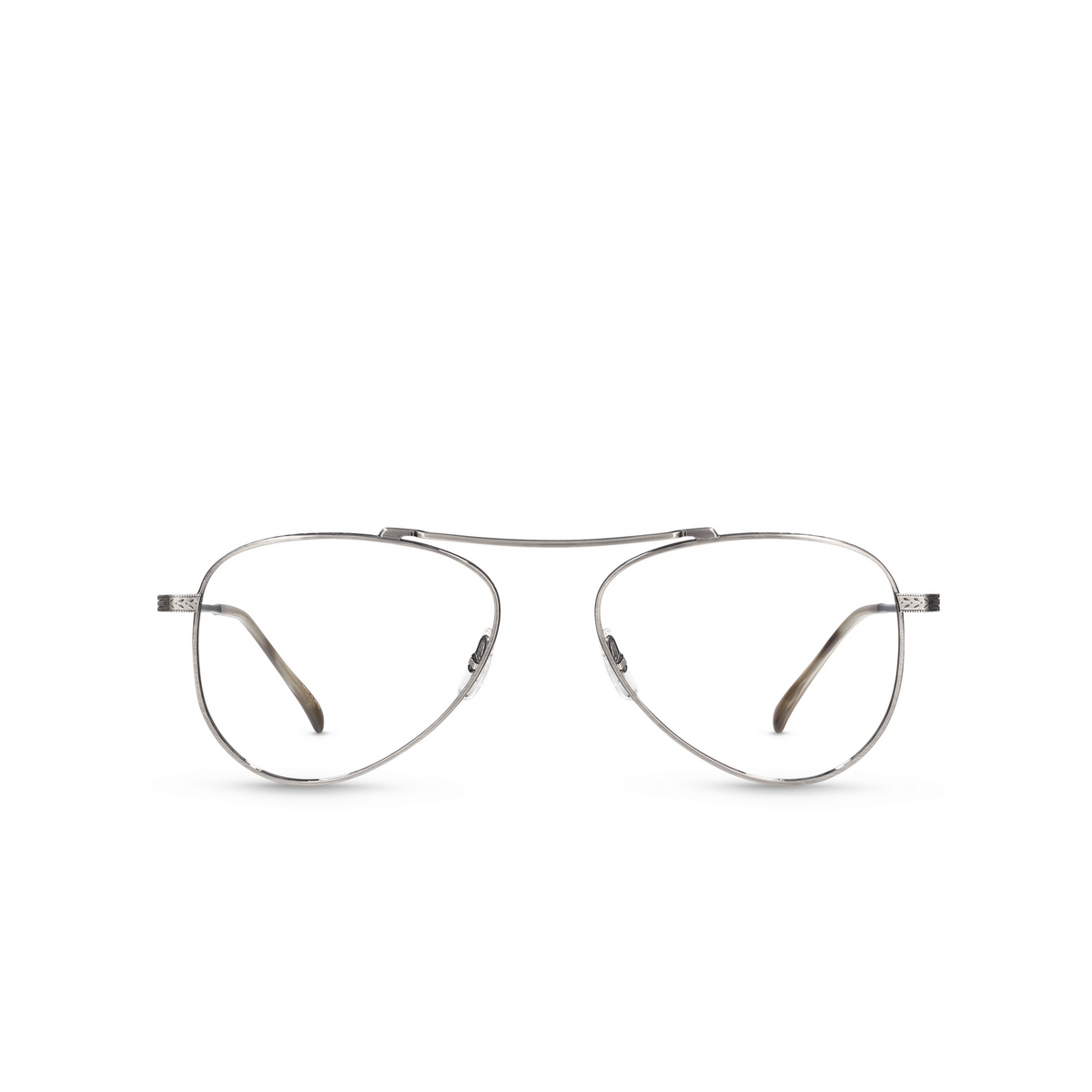 Mr. Leight ICHI C Eyeglasses PW-GW Pewter-Greywood - front view