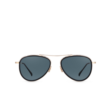 Mr. Leight ICHI S Sunglasses mbk-12kwg-mbk/ocnglssplr matte black-12k white gold-matte black - front view