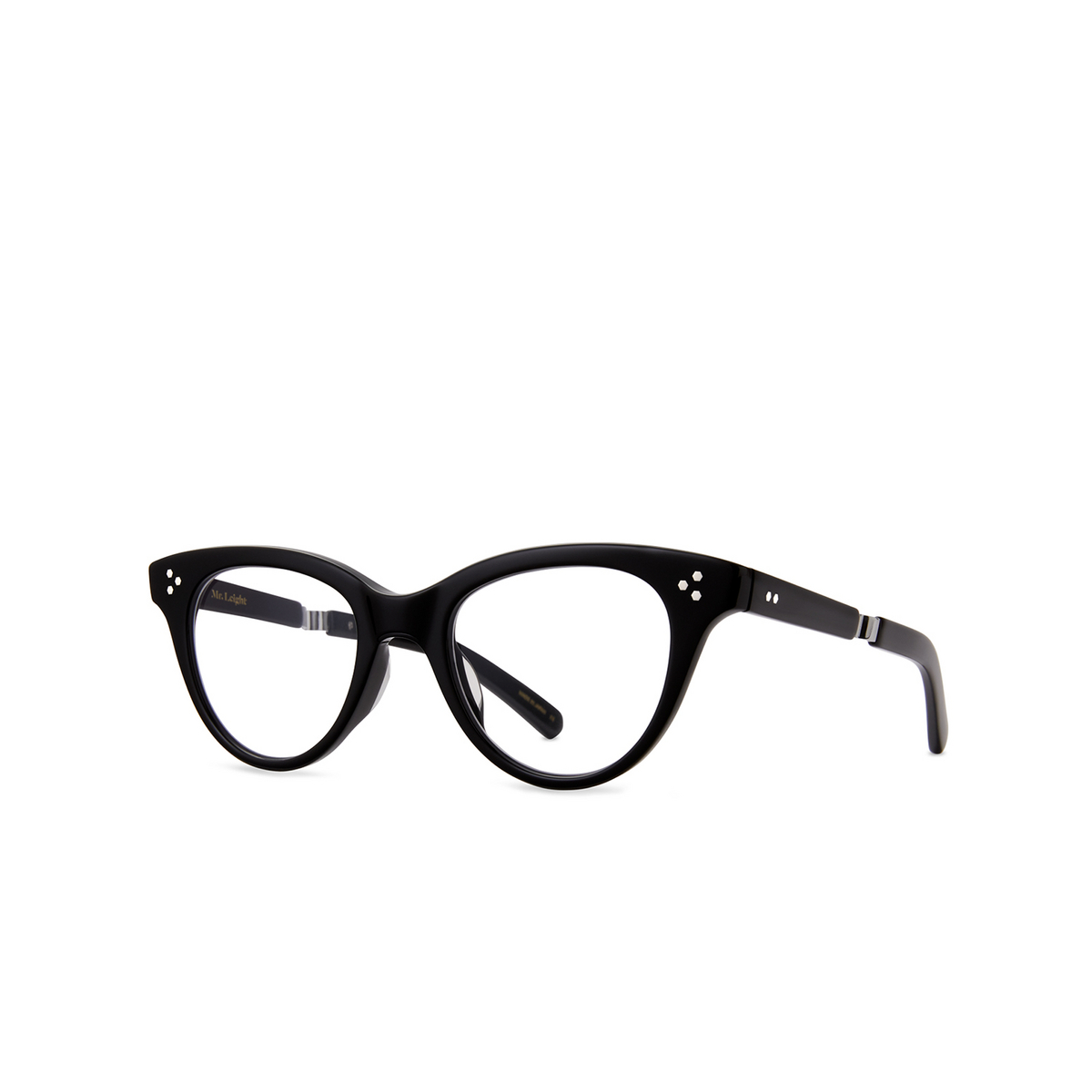 Mr. Leight KATHRYN C Eyeglasses BK-PLT Black-Platinum - 2/3