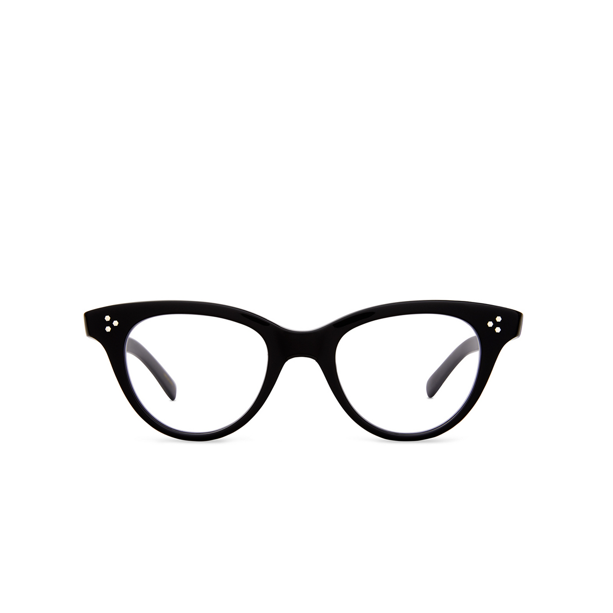 Mr. Leight KATHRYN C Eyeglasses BK-PLT Black-Platinum - front view