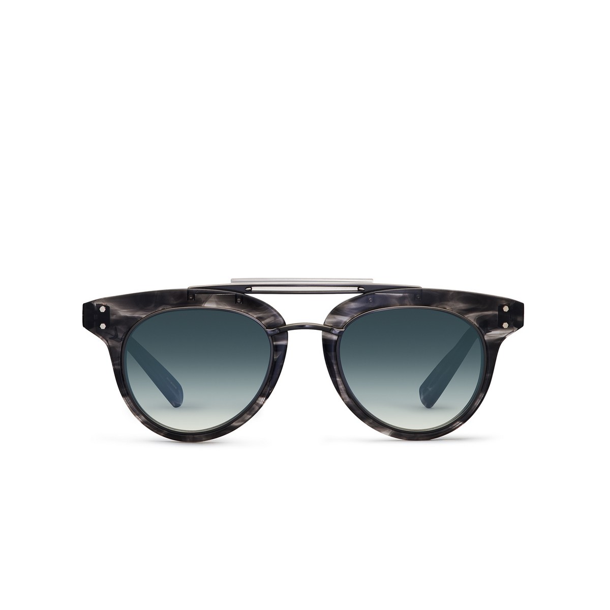 Mr. Leight LAUREL SL Sunglasses CW-GM/ALP Coldwater-Gunmetal - front view