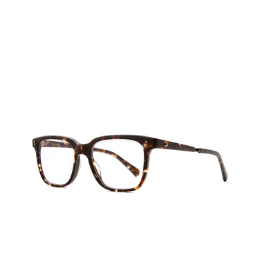 Mr. Leight LAUTNER C Eyeglasses lpt-atg leopard tortoise-antique gold - three-quarters view
