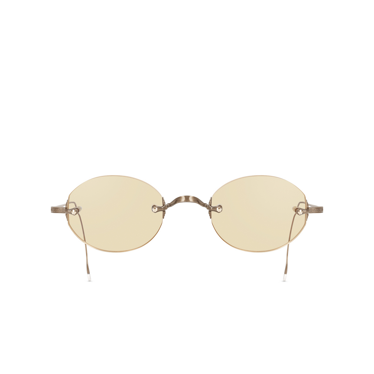 Mr. Leight MAKENA S Sunglasses ATG/BRNWSH Antique Gold - front view