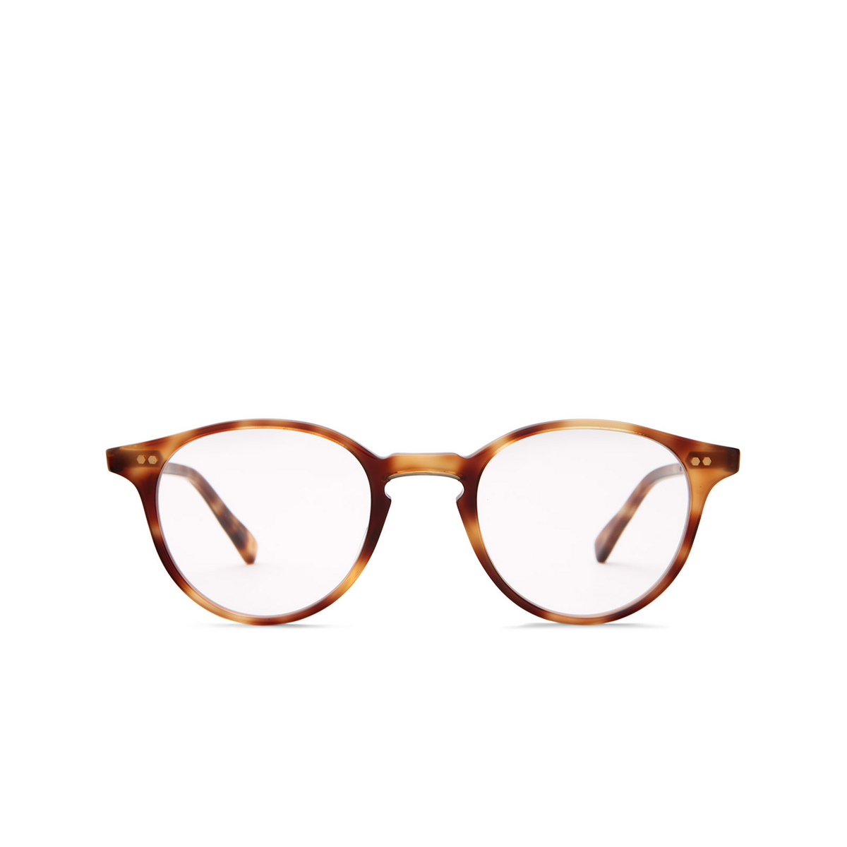 Mr. Leight MARMONT C Eyeglasses CALT-12KG Calico Tortoise-12K White Gold - front view