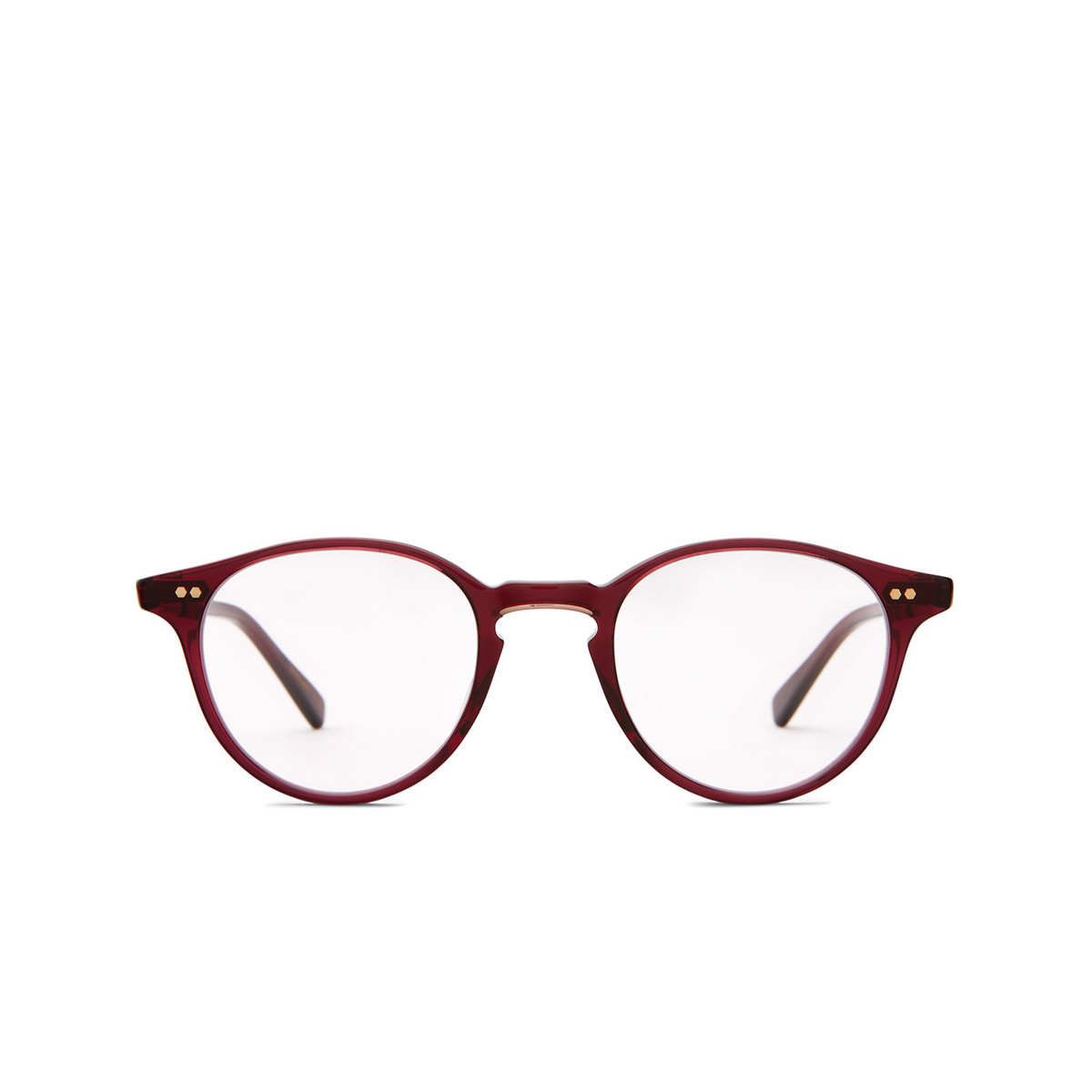 Mr. Leight MARMONT C Eyeglasses RXBRY-18KRG Roxbury-18K Rose Gold - front view