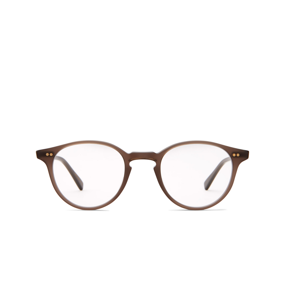 Mr. Leight MARMONT C Eyeglasses TRU-ATG Truffle-Antique Gold - front view