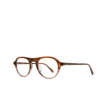 Mr. Leight MASON C Eyeglasses maf mahogany fade - three-quarters view