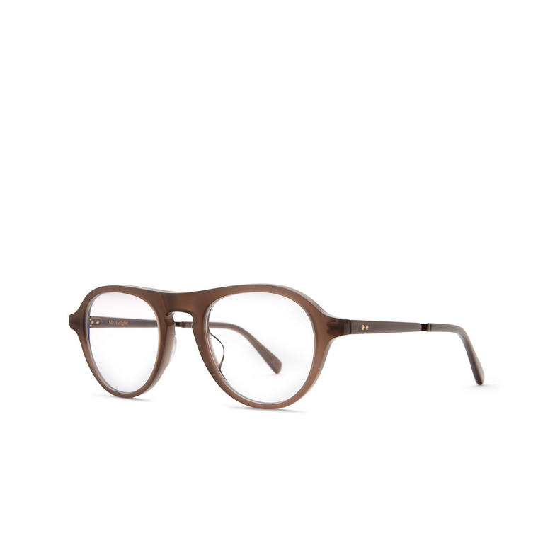 Mr. Leight MASON C Eyeglasses TRU truffle - 2/3