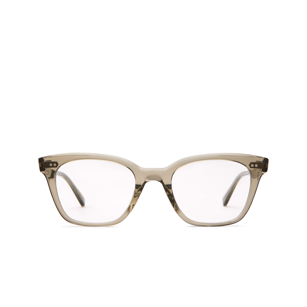 Mr. Leight MORGAN C Eyeglasses HUN-MPLT Hunter-Matte Platinum - front view