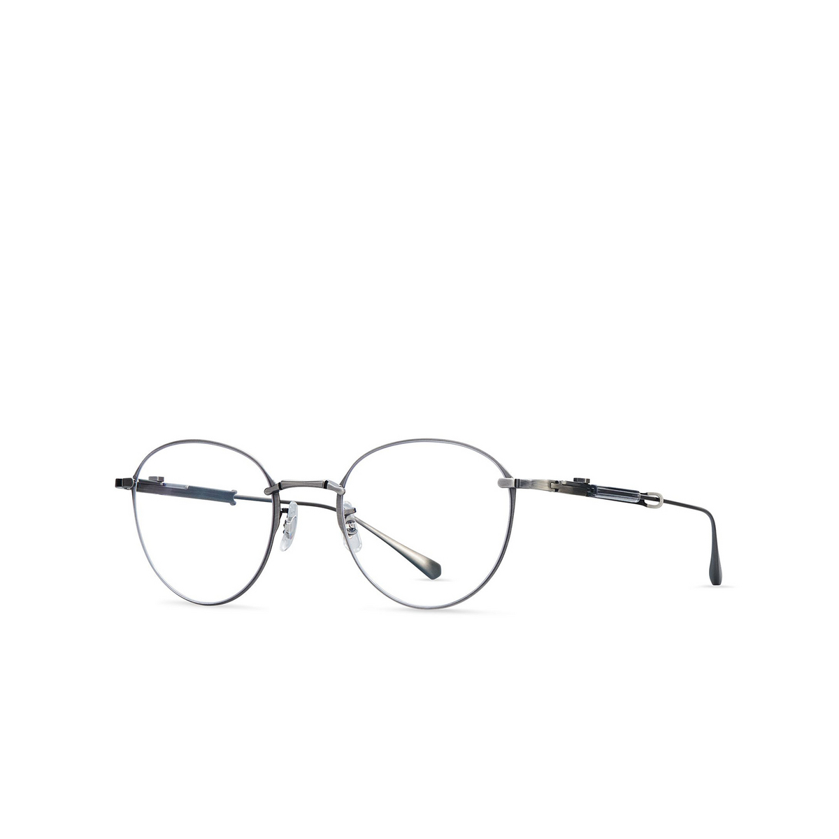 Mr. Leight MULHOLLAND CL Eyeglasses PW-GRYSTN Pewter-Greystone - three-quarters view