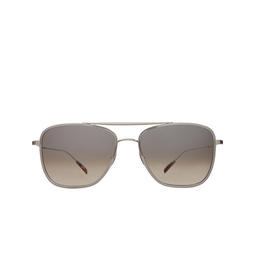 Mr. Leight NOVARRO S Sunglasses 12KG-MPL/SMKY 12k white gold-maple