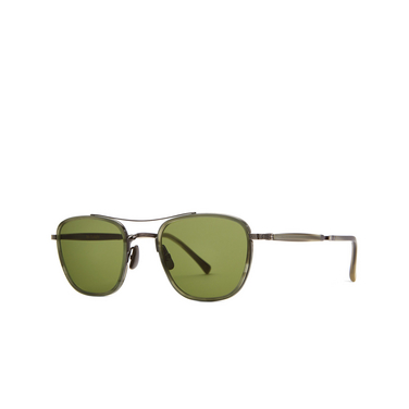 Mr. Leight PRICE S Sunglasses SYC-PW/PGN sycamore-pewter - three-quarters view