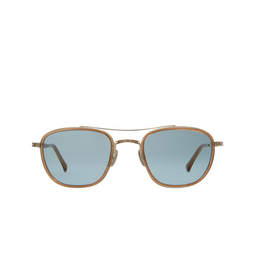 Mr. Leight PRICE S Sunglasses TOP-12KG/PBLU vintage burnt tortoise