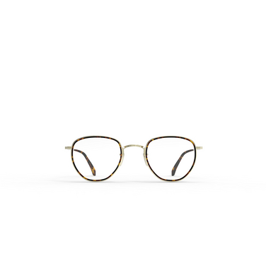 Mr. Leight ROKU C Eyeglasses BBY-12KG bradbury-12k white gold - front view