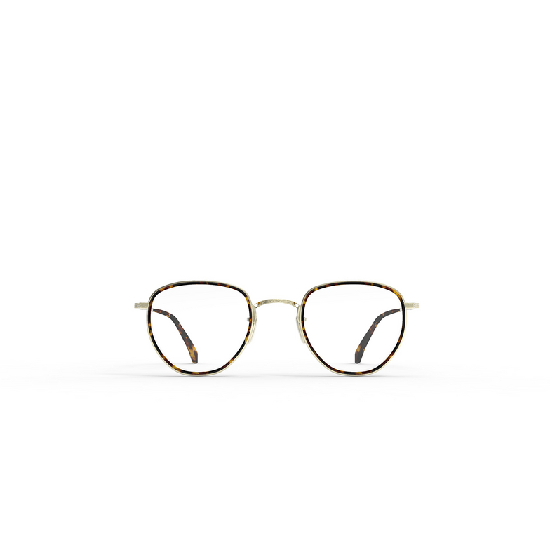 Mr. Leight ROKU C Eyeglasses BBY-12KG bradbury-12k white gold - 1/3