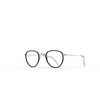 Mr. Leight ROKU C Eyeglasses MBK-ATG matte black-antique gold - product thumbnail 2/3