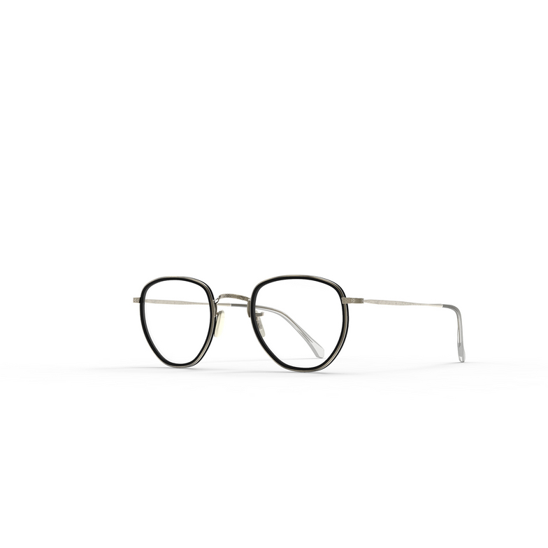 Mr. Leight ROKU C Eyeglasses MBK-ATG matte black-antique gold - 2/3