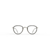 Mr. Leight ROKU C Eyeglasses MBK-ATG matte black-antique gold - product thumbnail 1/3