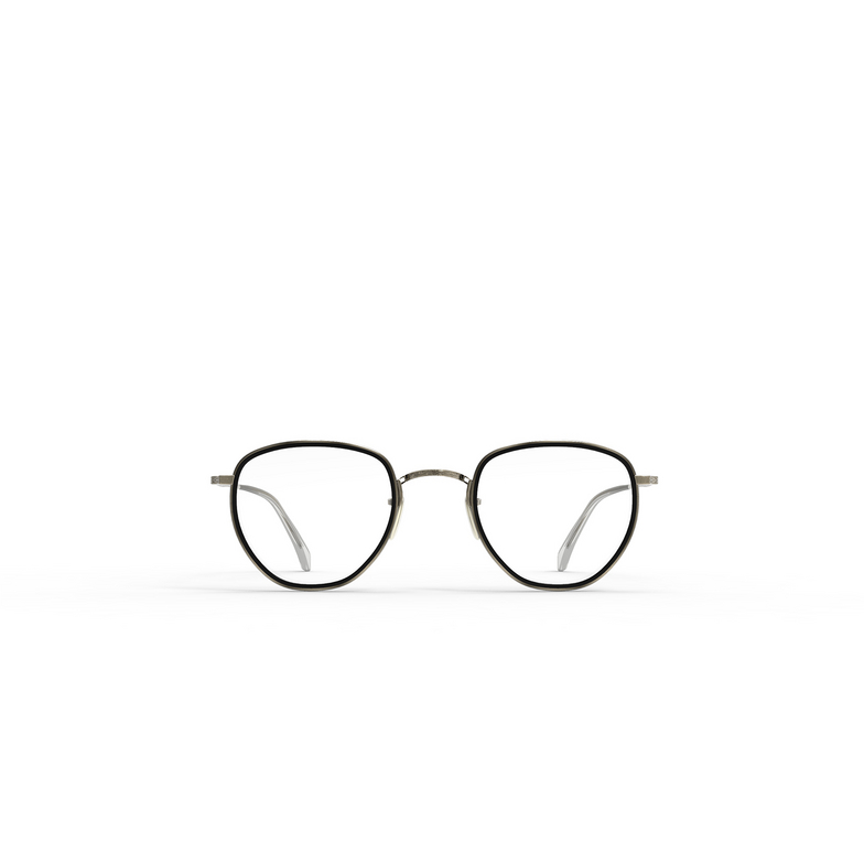 Mr. Leight ROKU C Eyeglasses MBK-ATG matte black-antique gold - 1/3