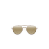 Gafas de sol Mr. Leight ROKU II S 12KG/SMKY 12k white gold - Miniatura del producto 1/3