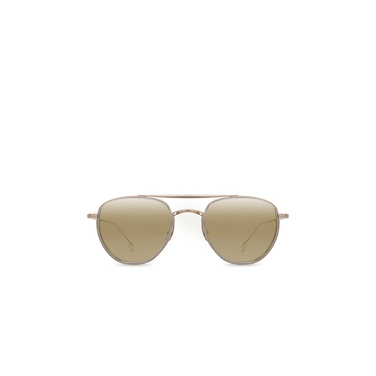 Gafas de sol Mr. Leight ROKU II S 12KG/SMKY 12k white gold - Vista delantera