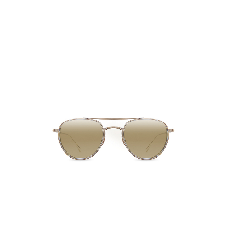 Gafas de sol Mr. Leight ROKU II S 12KG/SMKY 12k white gold - 1/3